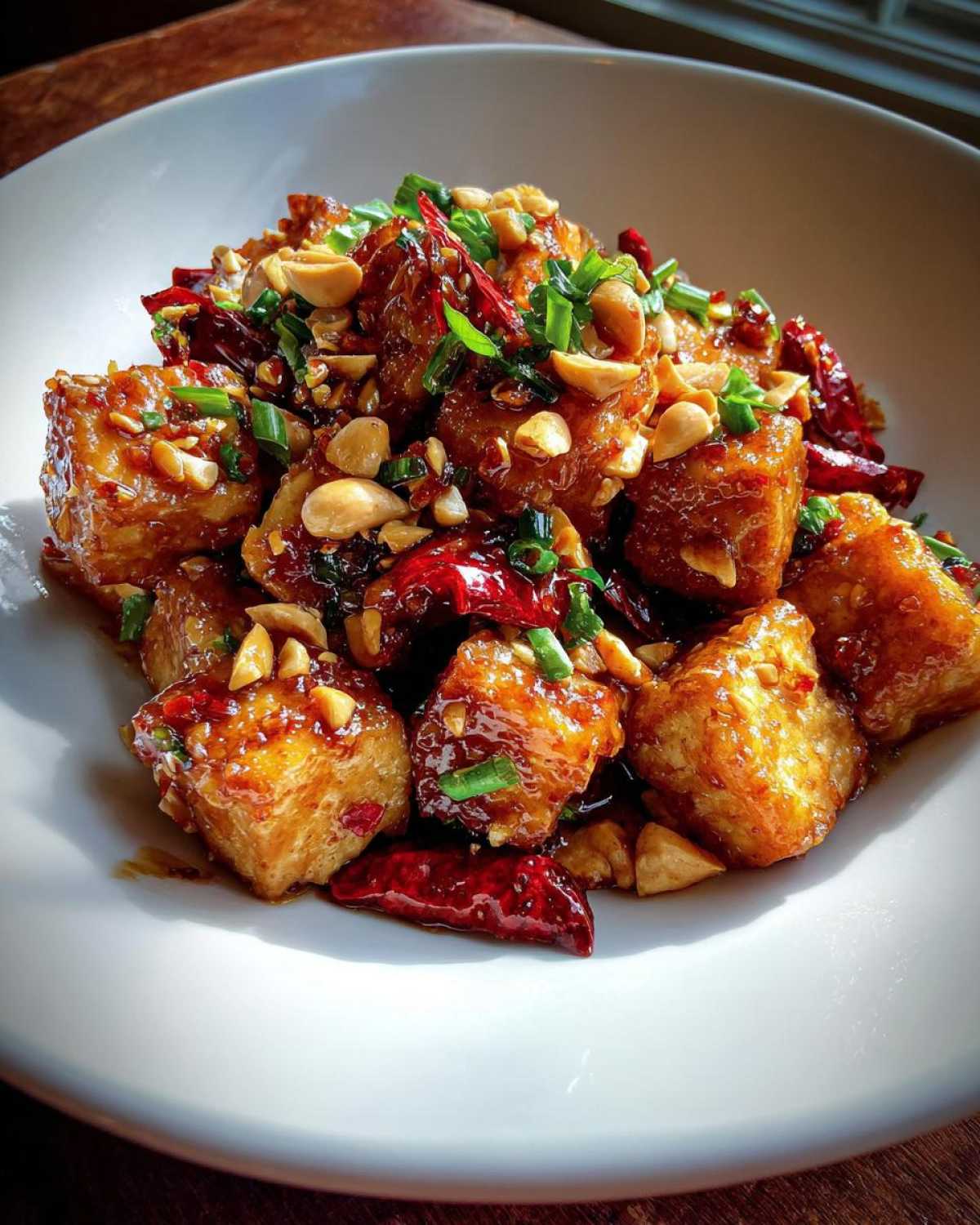 Kung Pao Tofu (Spicy Chinese) - detail 2