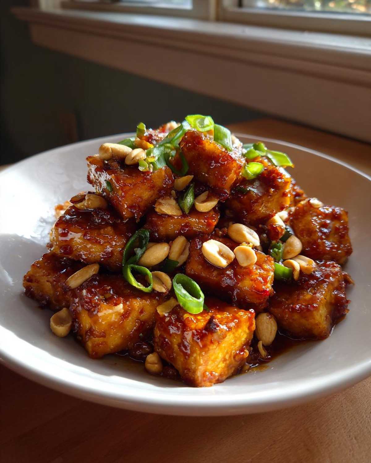 Kung Pao Tofu (Spicy Chinese) - detail 3