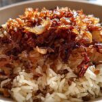 Lebanese Mujadara (Lentils and Rice)