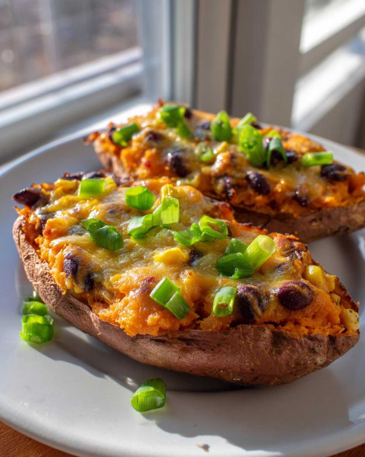 Loaded Sweet Potato Skins - detail 1