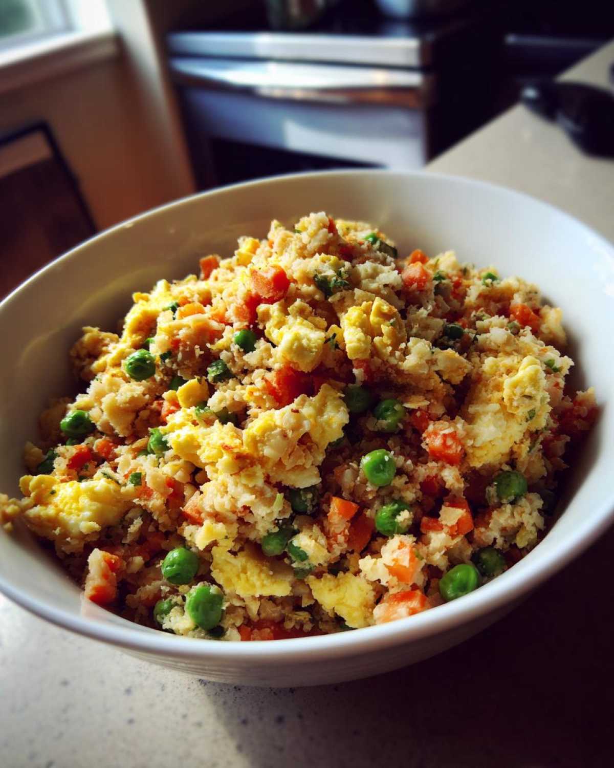 Low-Carb Cauliflower Fried Rice - detail 3