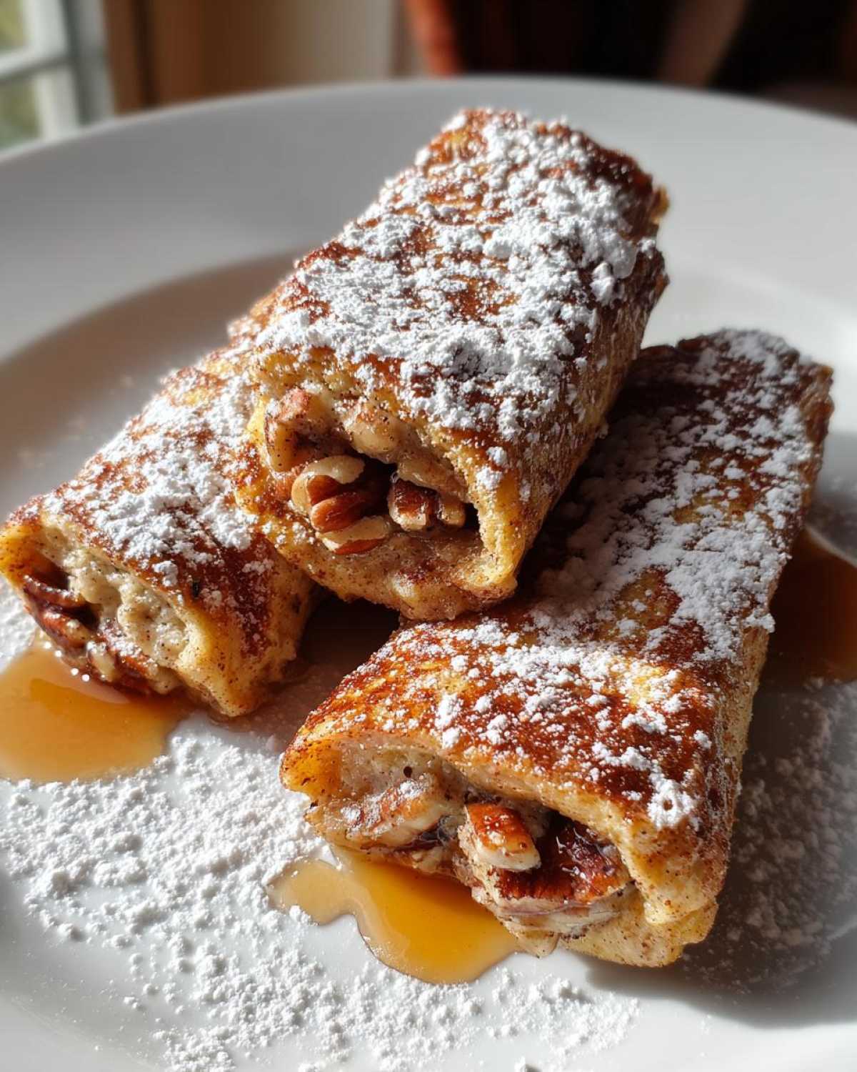 Maple Pecan French Toast Roll-Ups - detail 1