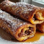 Maple Pecan French Toast Roll-Ups