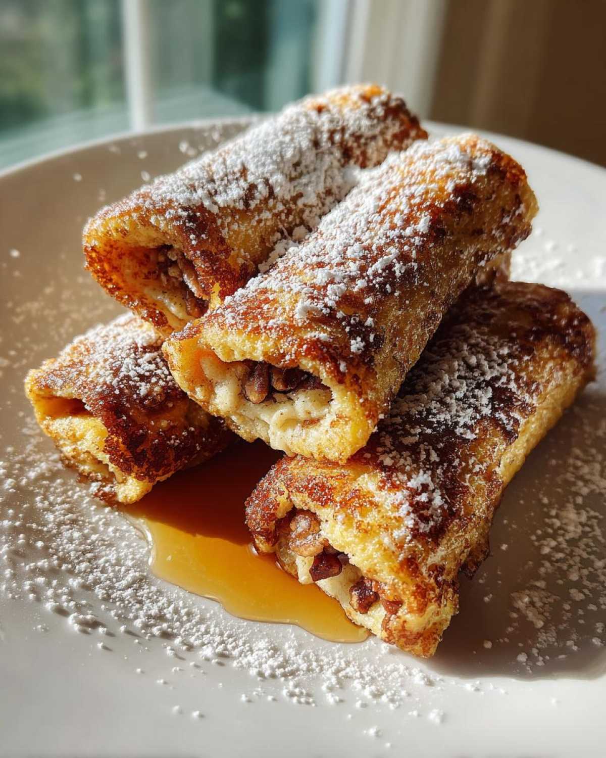 Maple Pecan French Toast Roll-Ups - detail 2