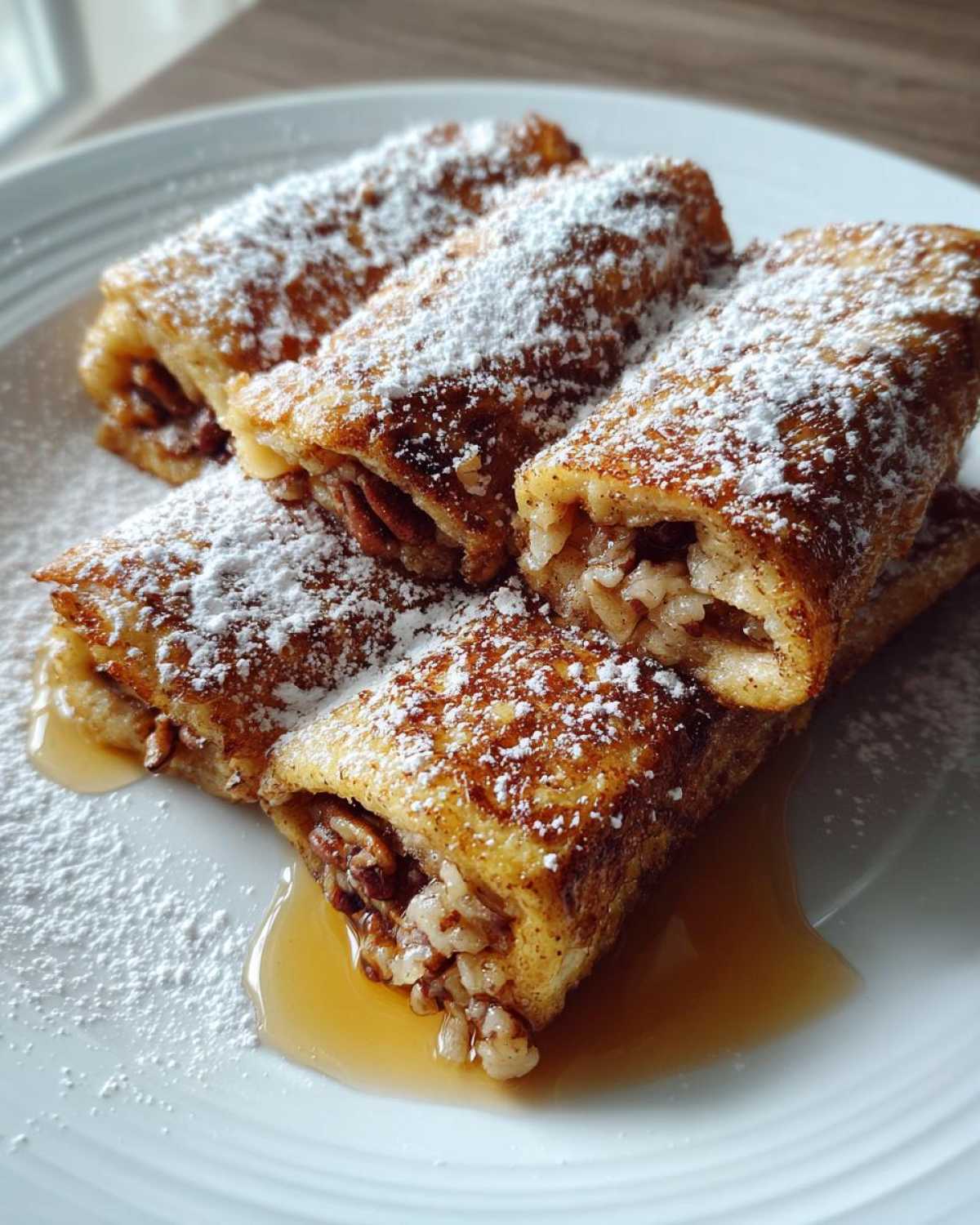 Maple Pecan French Toast Roll-Ups - detail 4