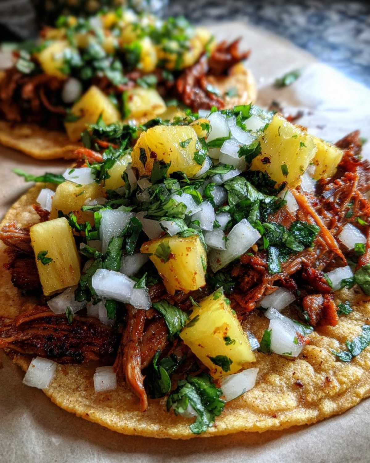 Mexican Al Pastor Tacos - detail 4