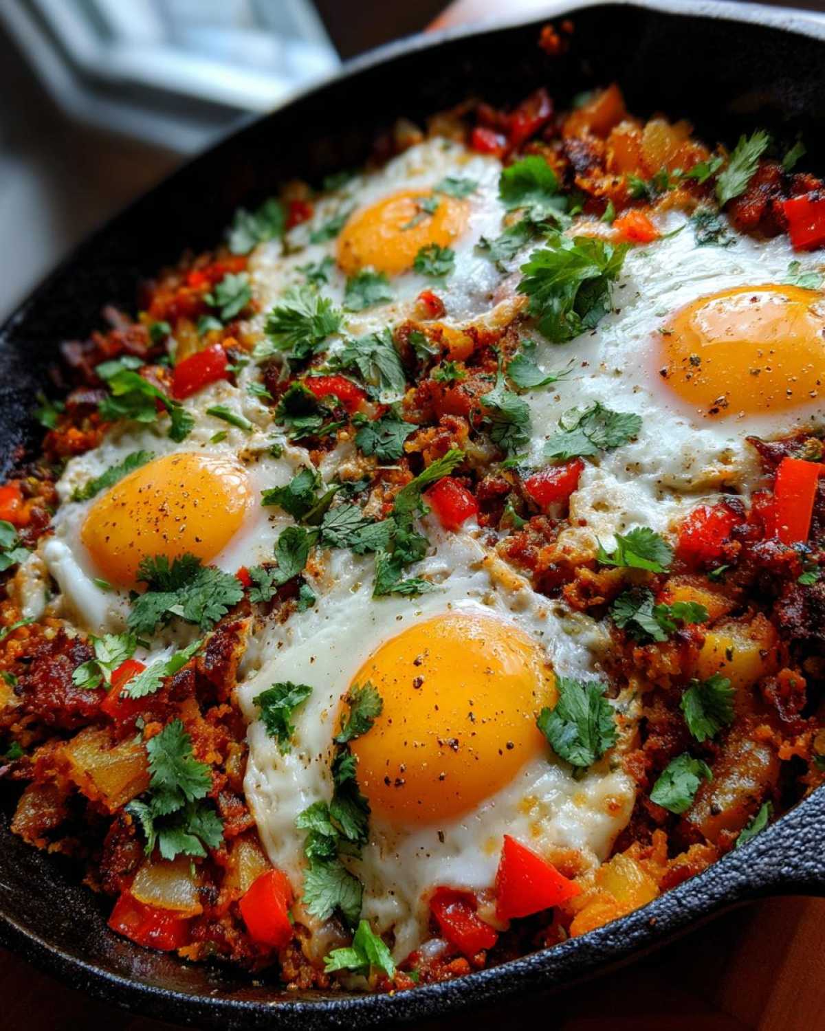 Mexican Chorizo and Potato Hash - detail 1