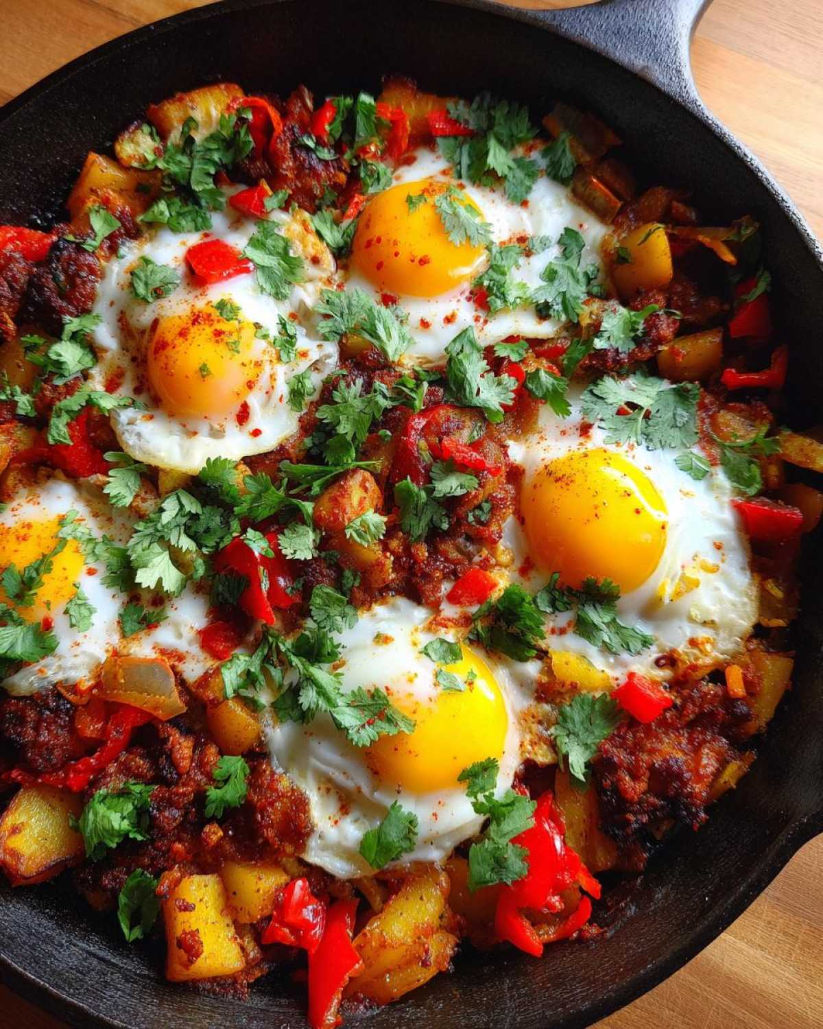Mexican Chorizo and Potato Hash - detail 3