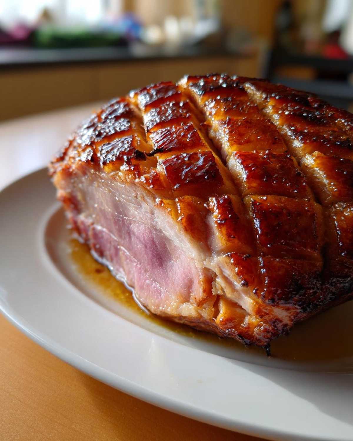Miso-Glazed Holiday Ham - detail 1