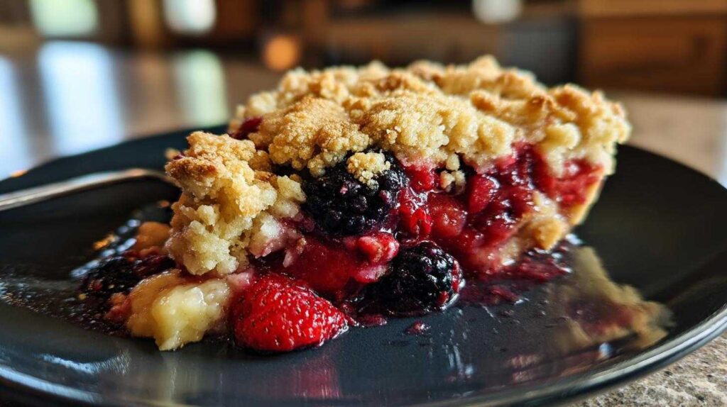 Mixed Berry Summer Cobbler
