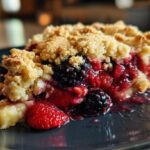 Mixed Berry Summer Cobbler