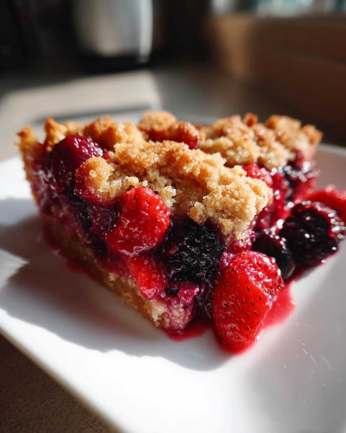 Mixed Berry Summer Cobbler - detail 3