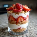 No-Bake Strawberry Cheesecake Parfaits