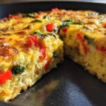 One-Pan Cheesy Veggie Frittata