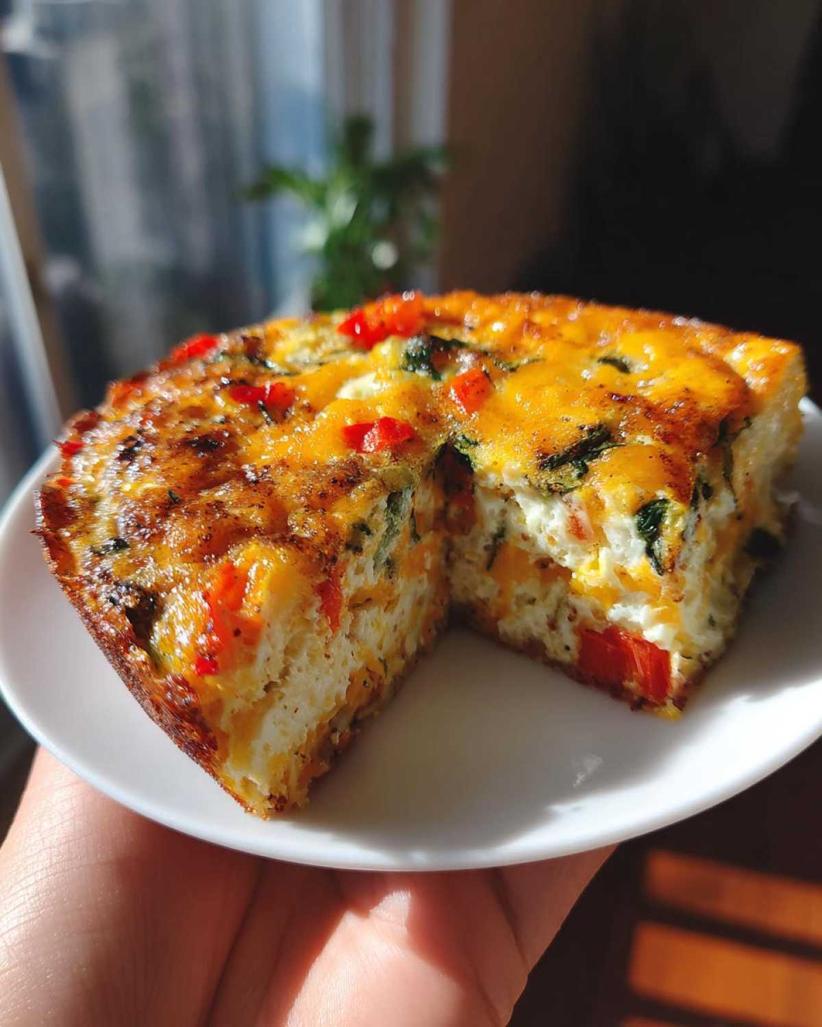 One-Pan Cheesy Veggie Frittata - detail 2