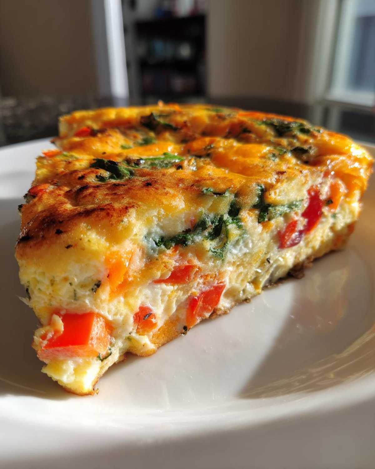 One-Pan Cheesy Veggie Frittata - detail 3