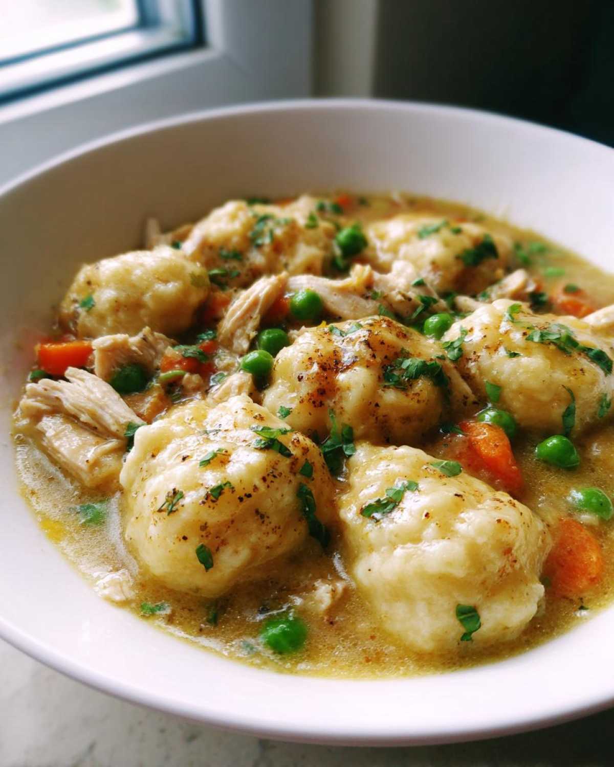 One-Pot Chicken and Dumplings - detail 1