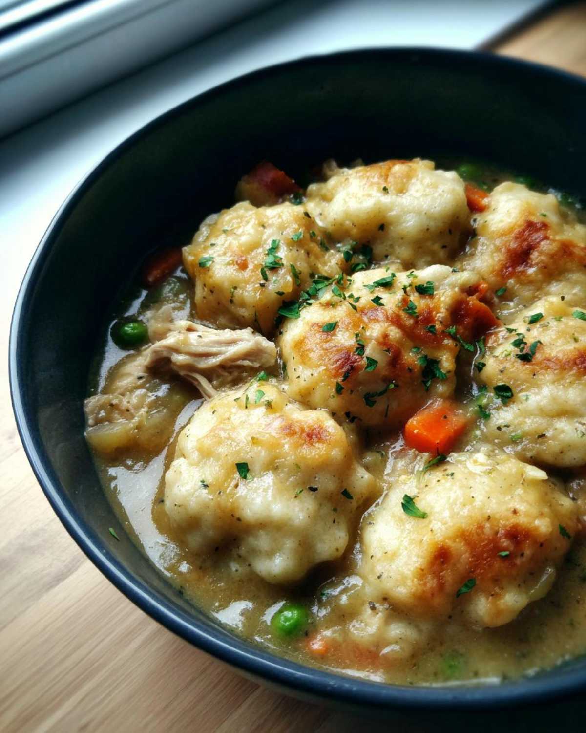 One-Pot Chicken and Dumplings - detail 2