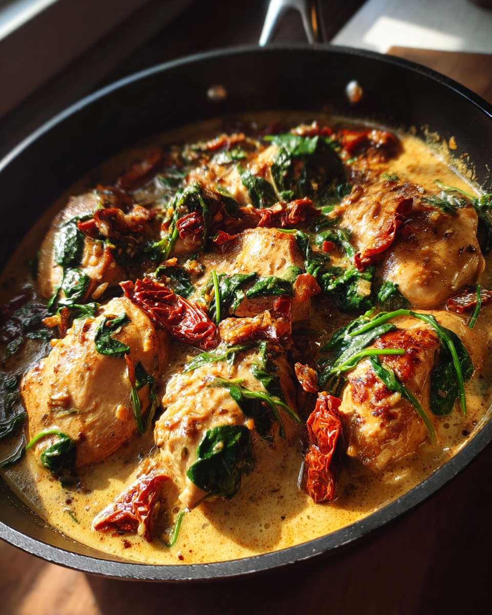 One-Pot Creamy Tuscan Garlic Chicken - detail 1