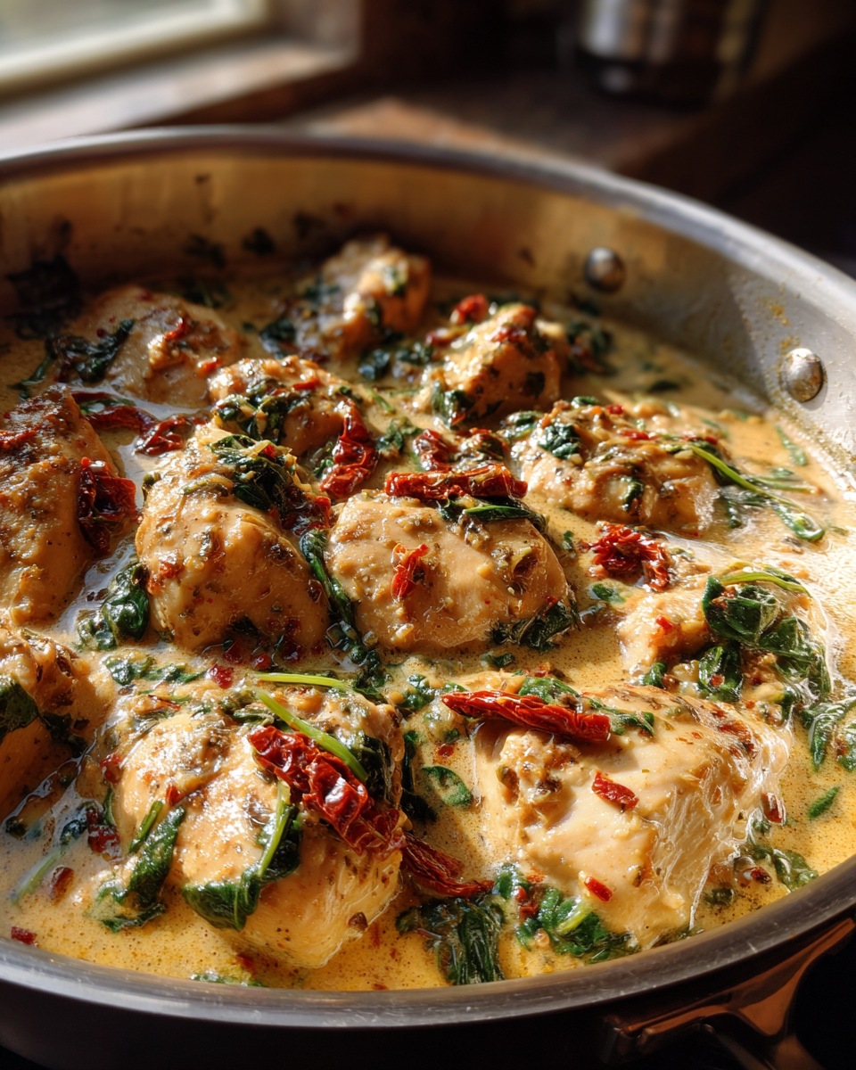 One-Pot Creamy Tuscan Garlic Chicken - detail 2