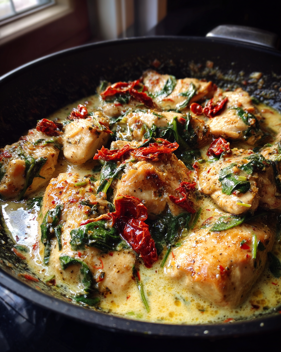 One-Pot Creamy Tuscan Garlic Chicken - detail 3