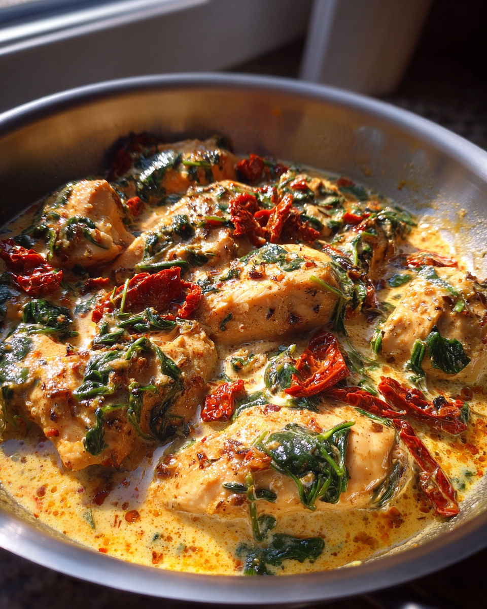 One-Pot Creamy Tuscan Garlic Chicken - detail 4