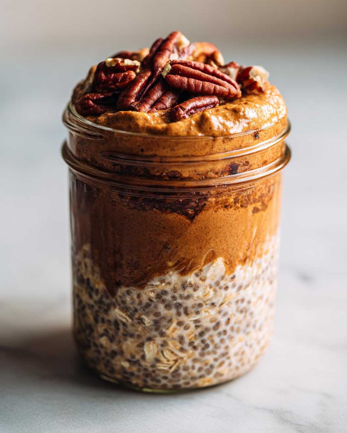 Overnight Gingerbread Oats - detail 1