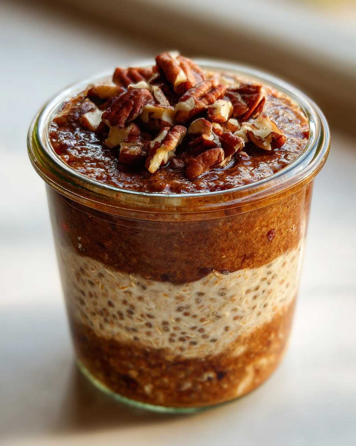 Overnight Gingerbread Oats - detail 3