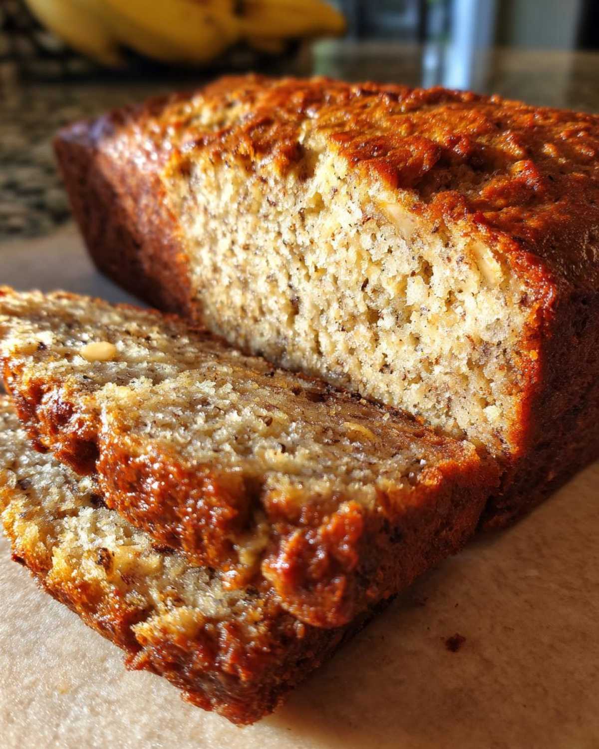 Paleo Banana Bread (Almond Flour) - detail 2