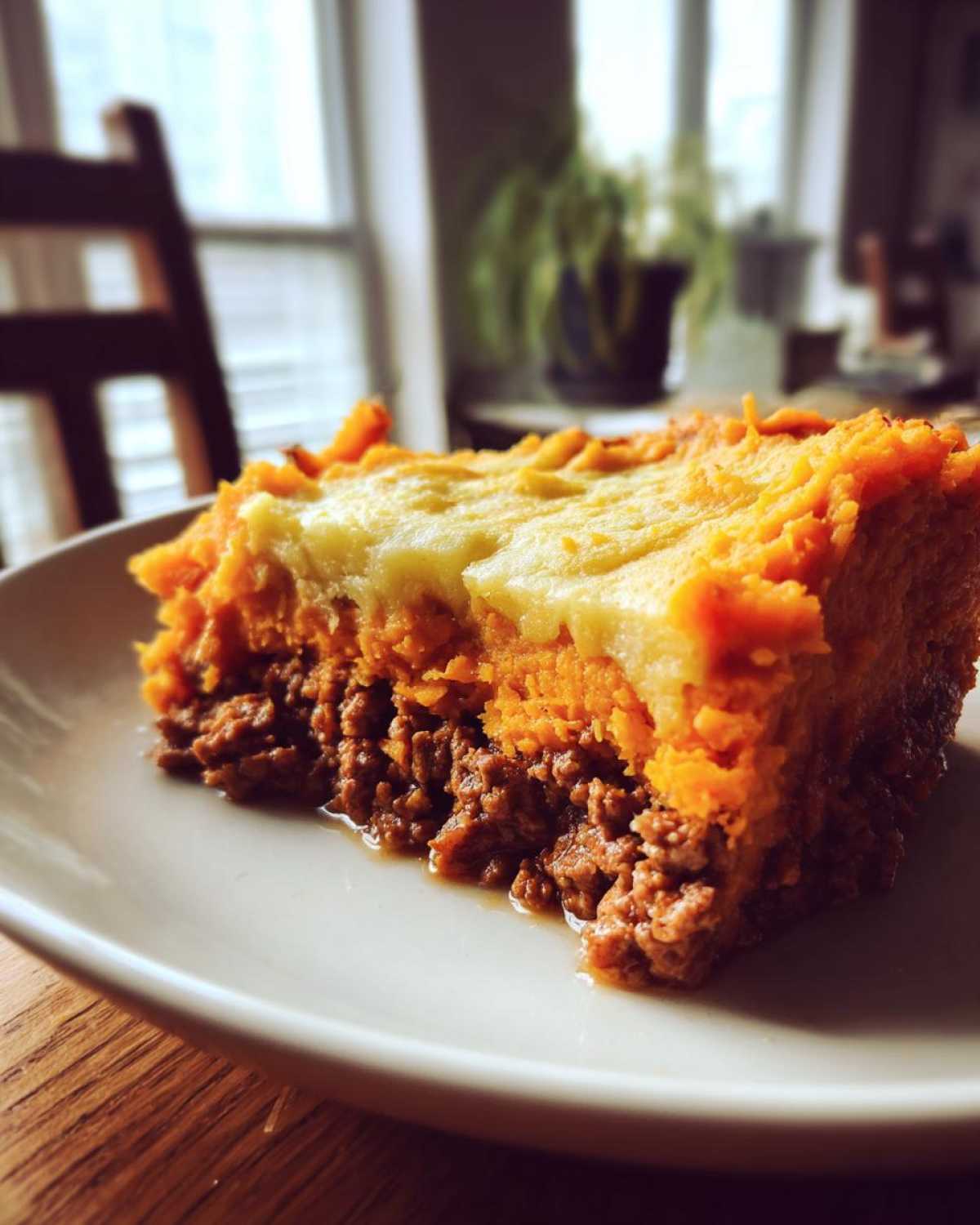 Paleo Sweet Potato Shepherd’s Pie - detail 1