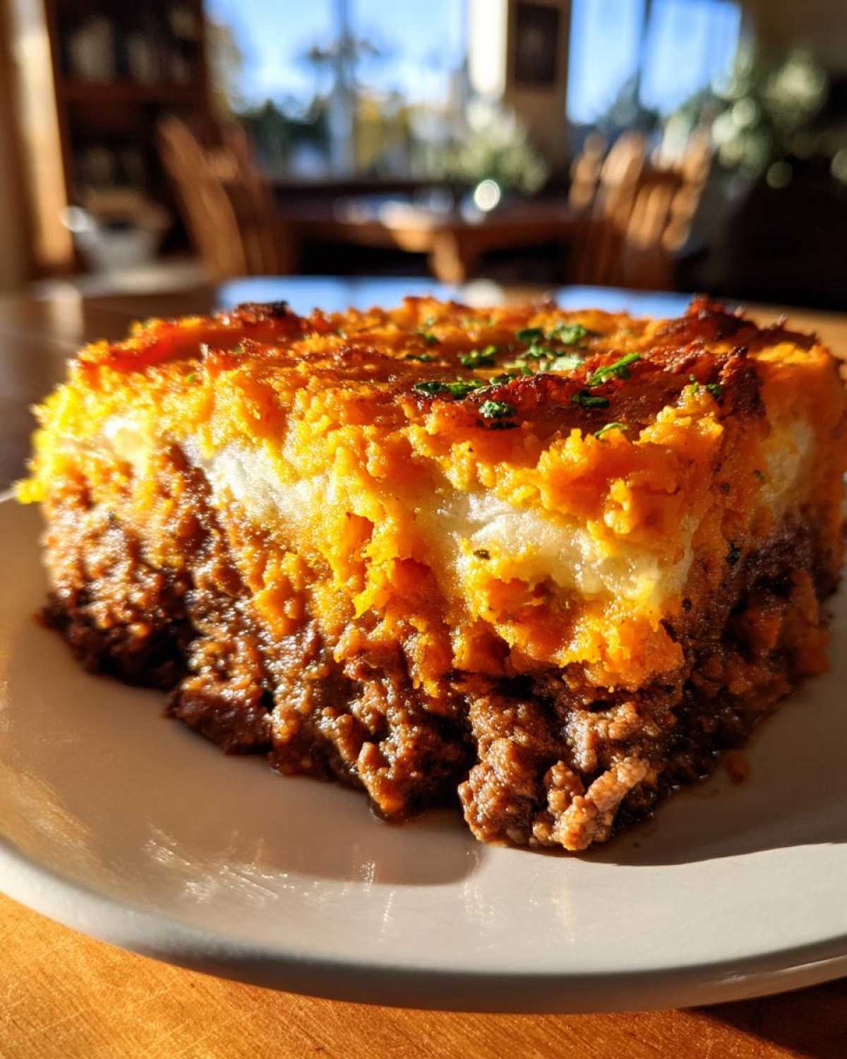 Paleo Sweet Potato Shepherd’s Pie - detail 3
