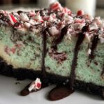 Peppermint Bark Cheesecake