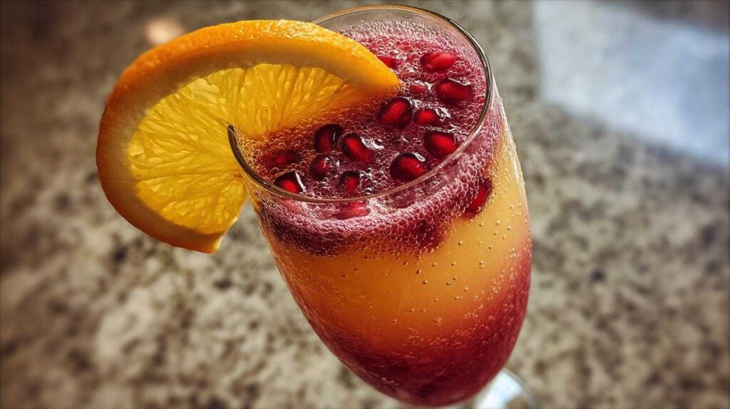 Pomegranate Orange Mimosa