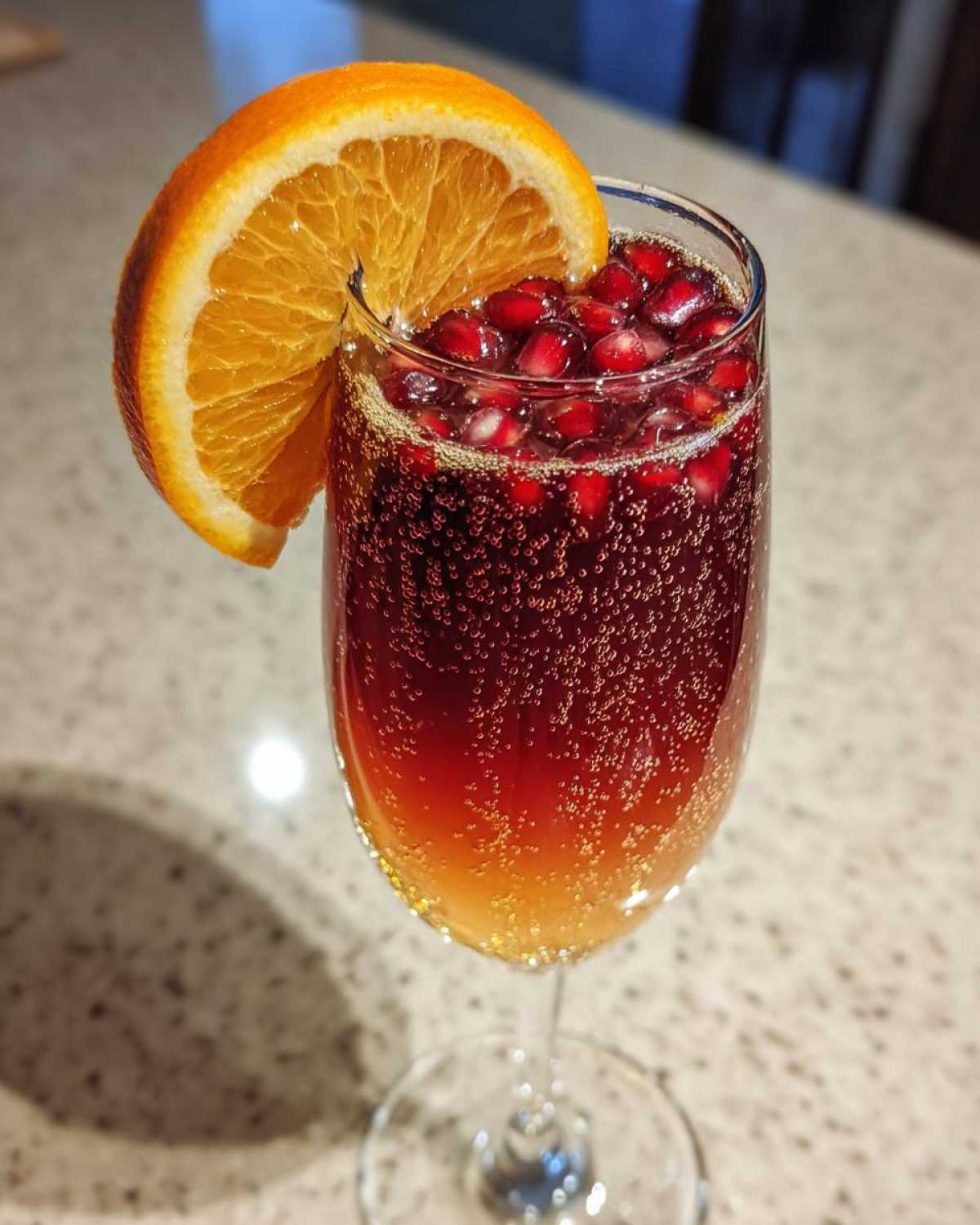 Pomegranate Orange Mimosa - detail 2