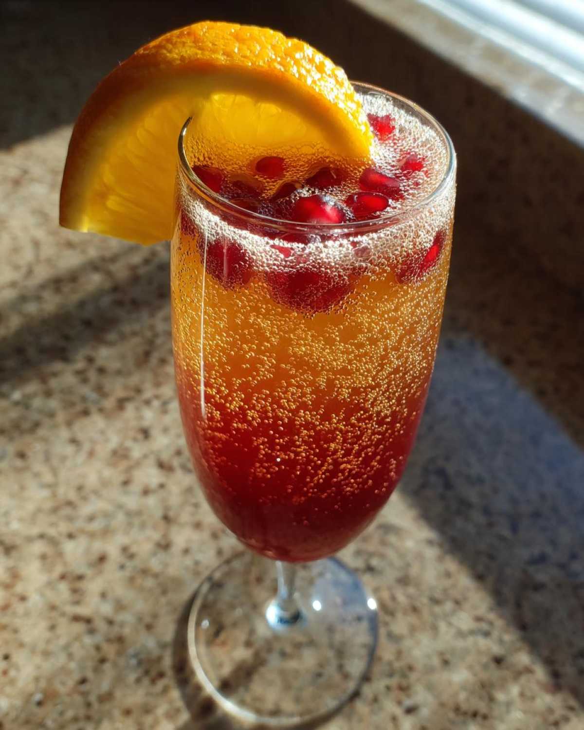 Pomegranate Orange Mimosa - detail 3