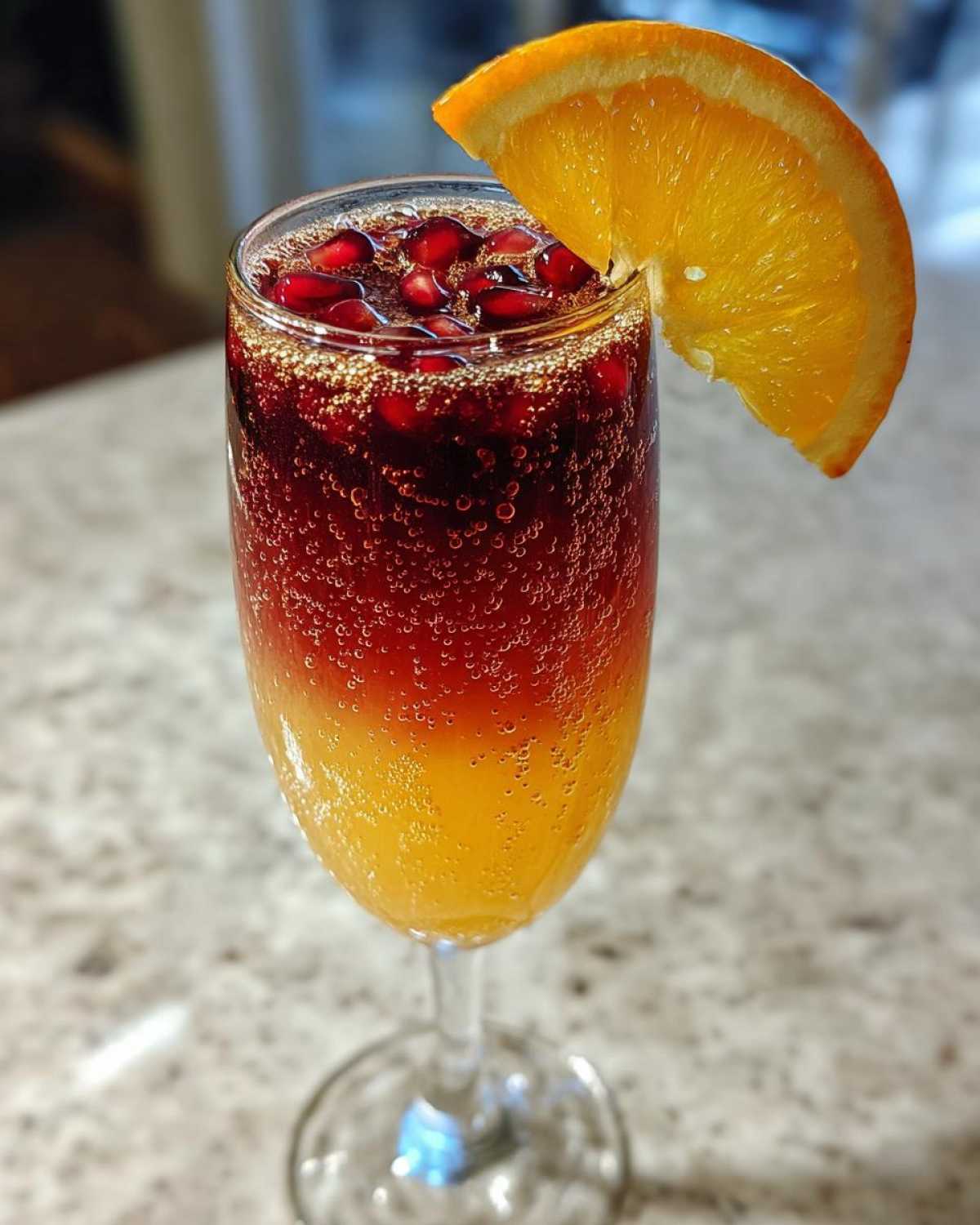 Pomegranate Orange Mimosa - detail 4