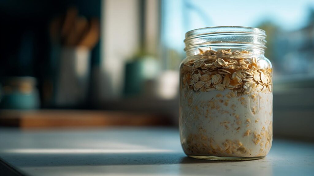 Protein-Packed Greek Yogurt Overnight Oats