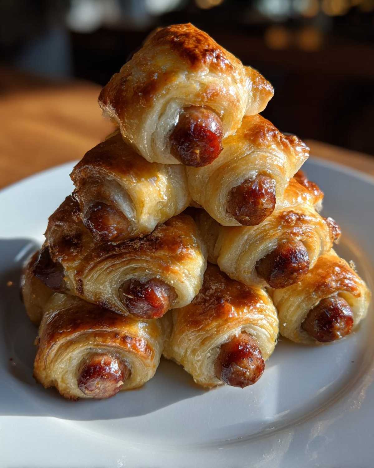 Pull-Apart Pigs in a Blanket Tree - detail 1