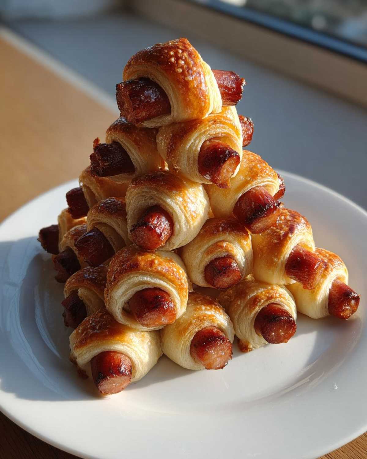 Pull-Apart Pigs in a Blanket Tree - detail 4