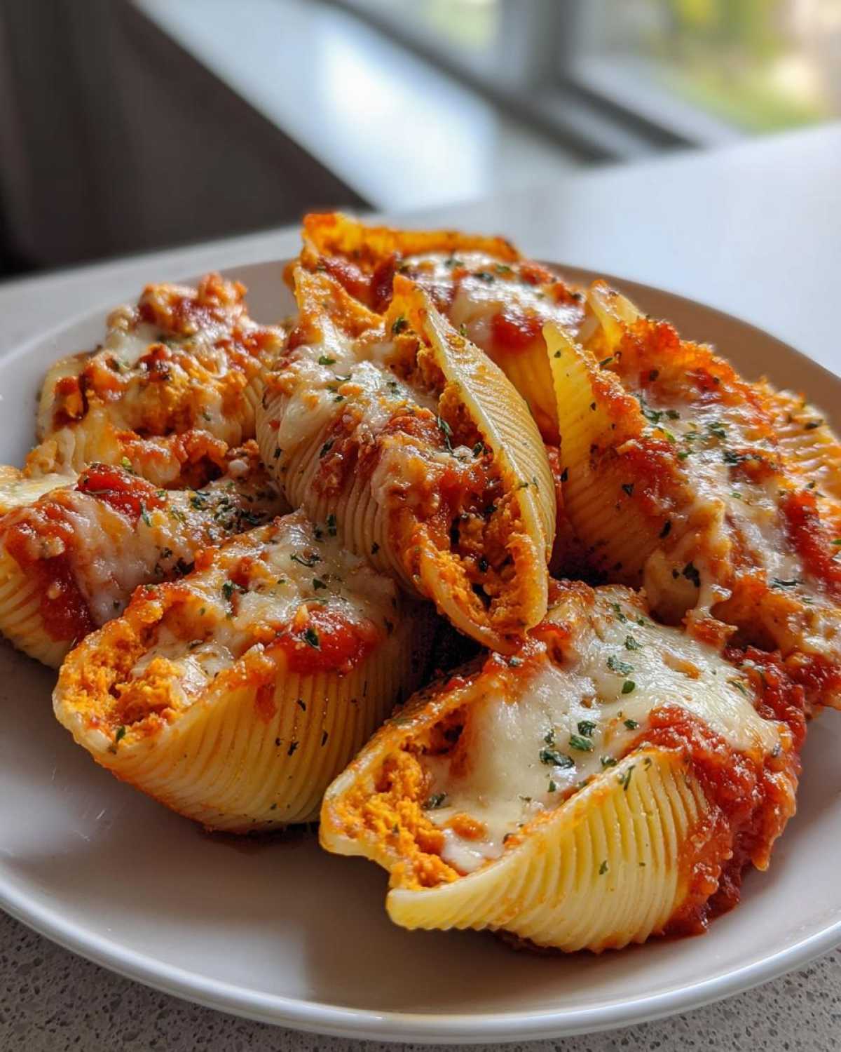 Pumpkin Ricotta Stuffed Shells - detail 2