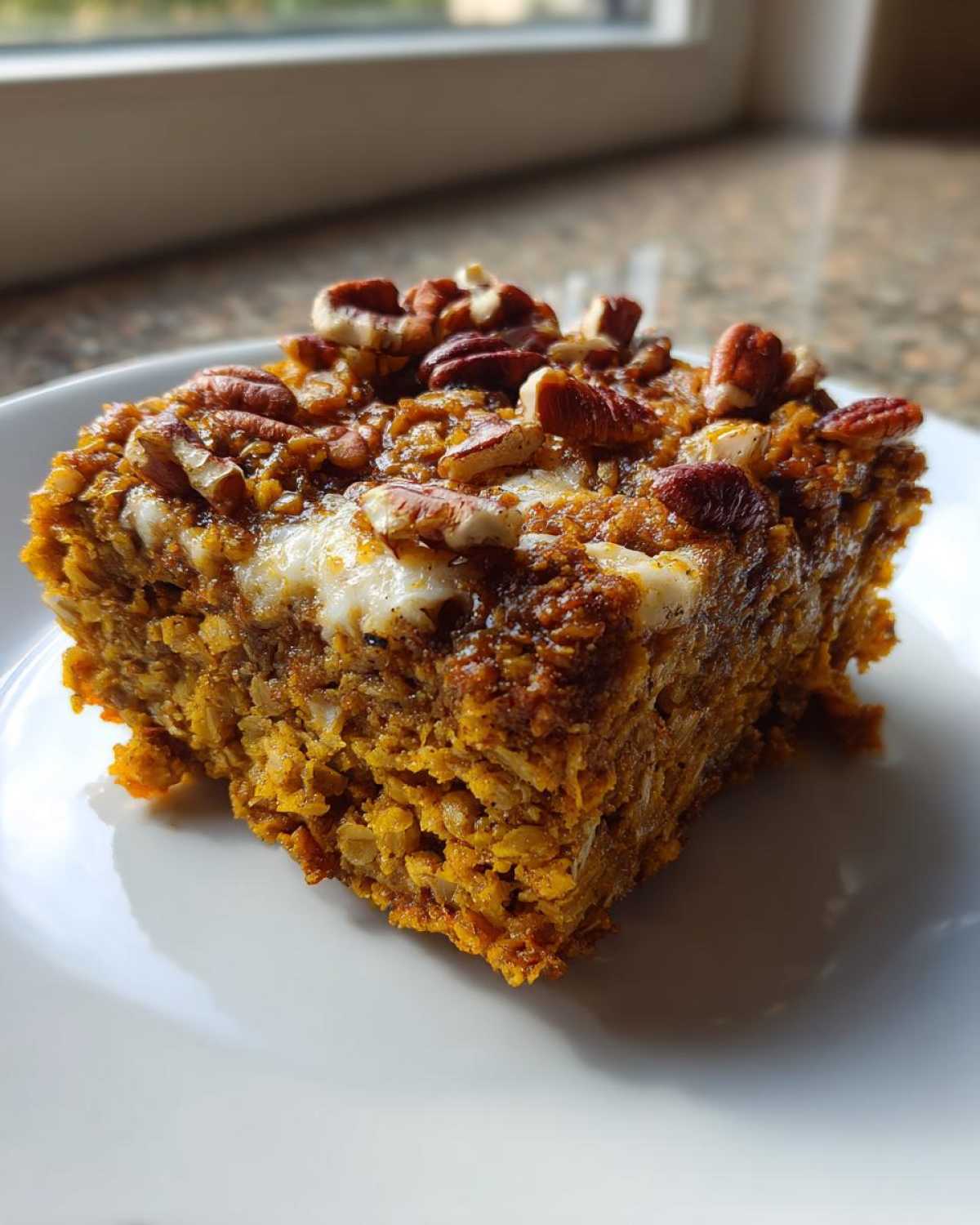 Pumpkin Spice Latte Oatmeal Bake - detail 1