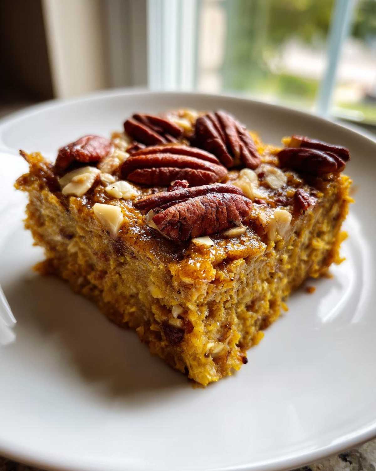 Pumpkin Spice Latte Oatmeal Bake - detail 4