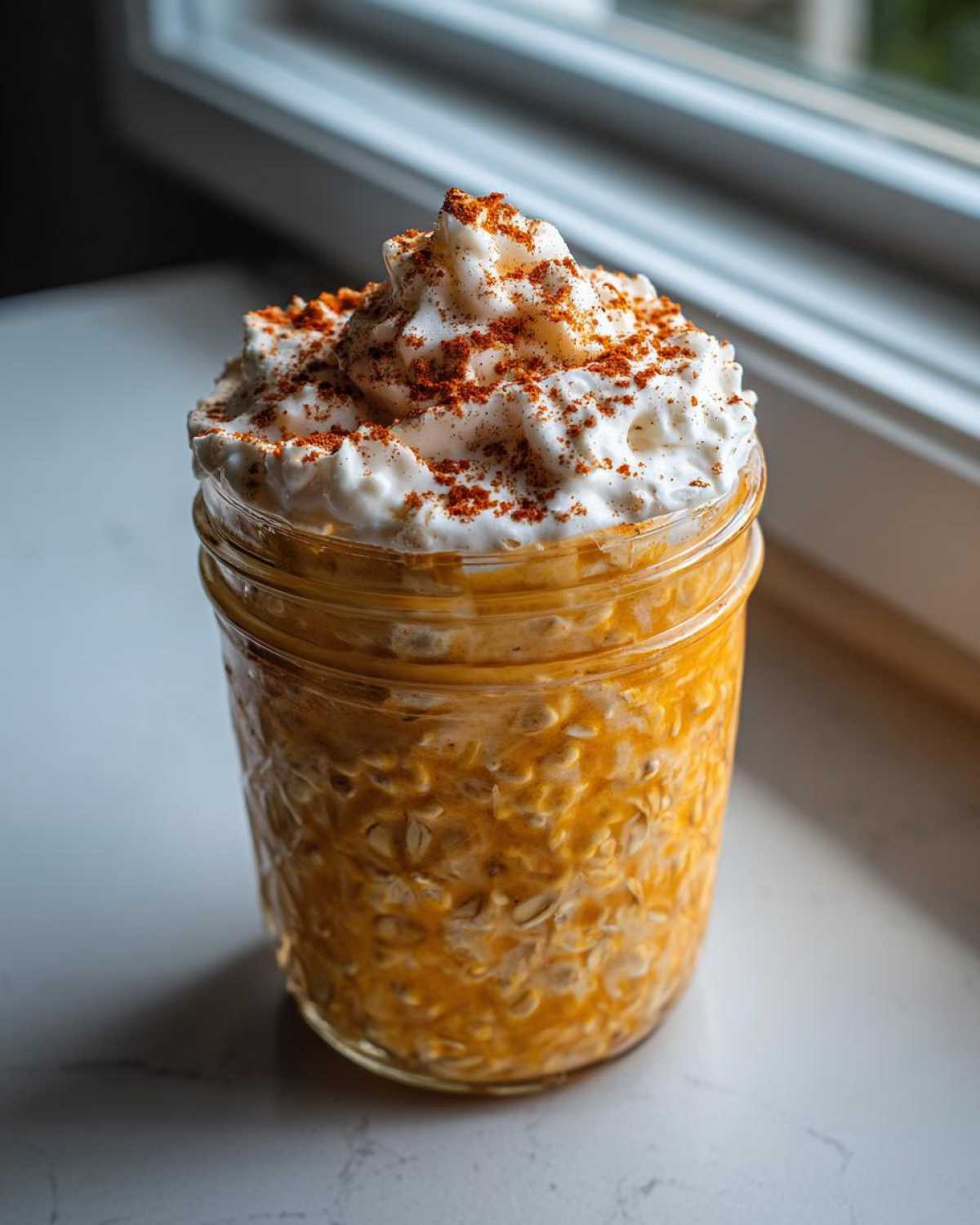 Pumpkin Spice Latte Overnight Oats - detail 1