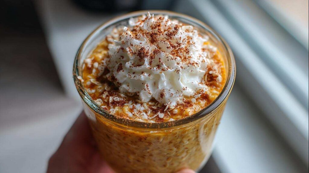 Pumpkin Spice Latte Overnight Oats: A Cozy Fall Treat Pumpkin Spice Latte Overnight Oats