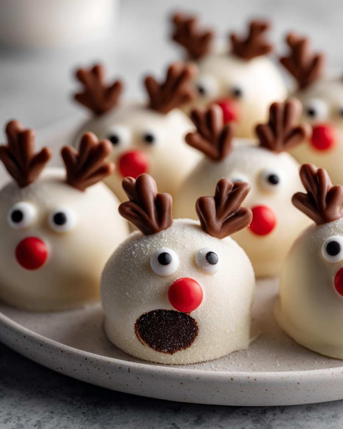 Reindeer Oreo Truffles - detail 4