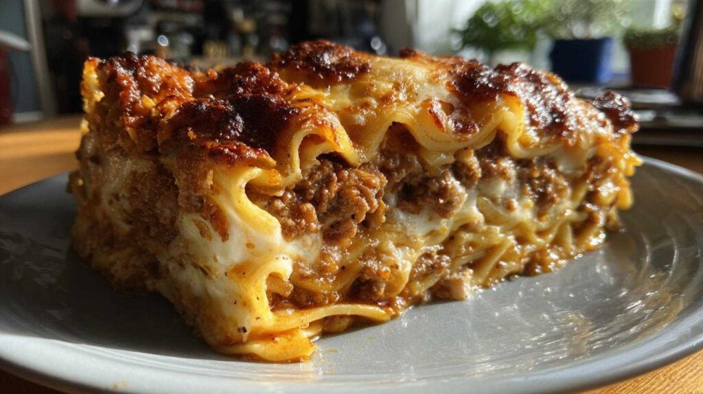 Slow Cooker Lasagna (No-Boil Noodles)