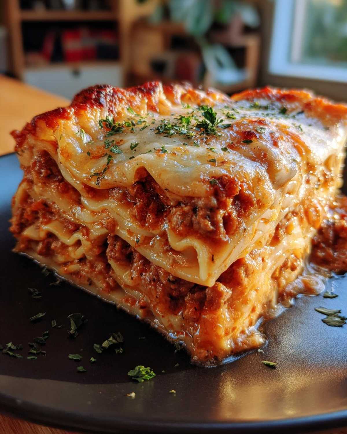 Slow Cooker Lasagna (No-Boil Noodles) - detail 2