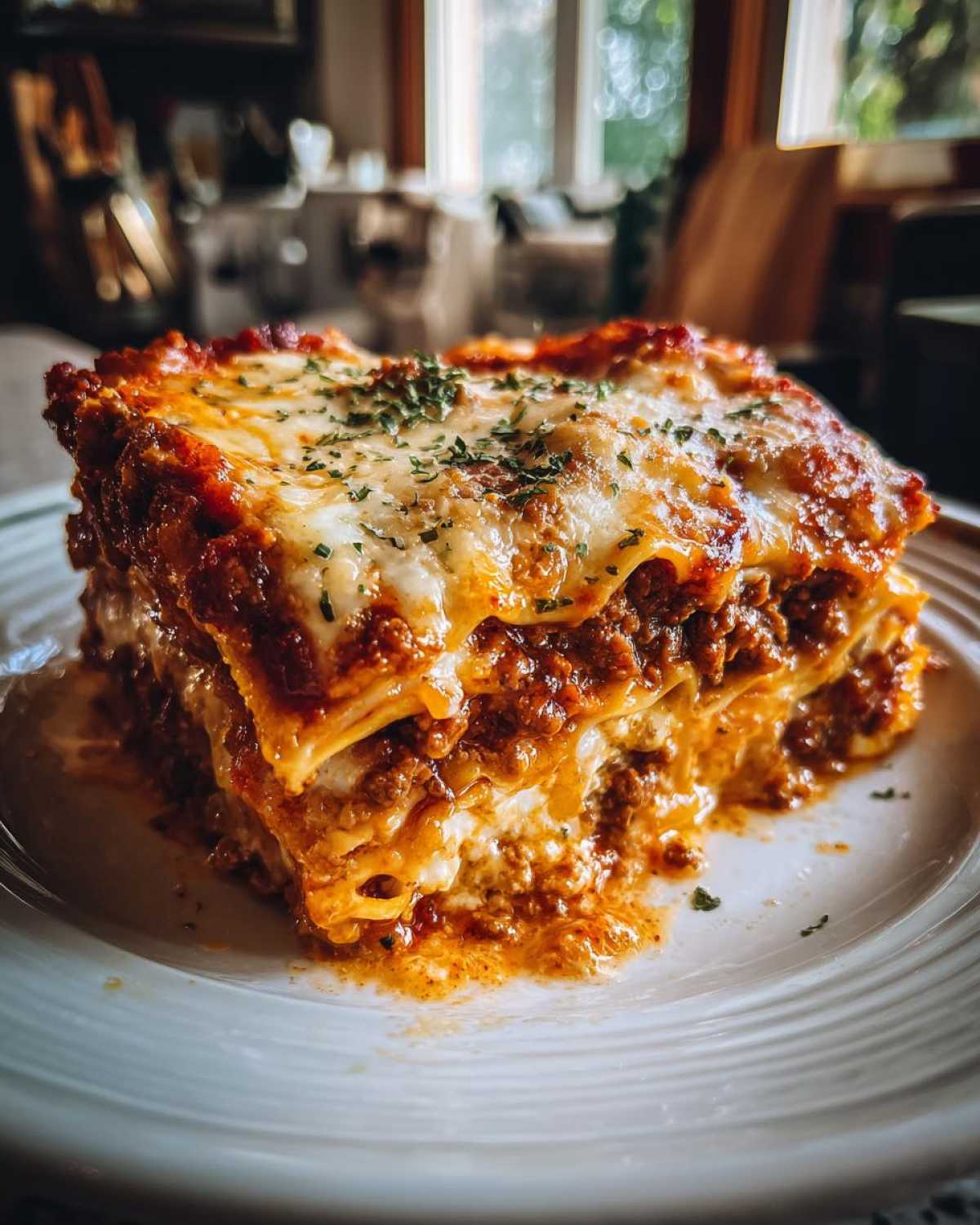 Slow Cooker Lasagna (No-Boil Noodles) - detail 3