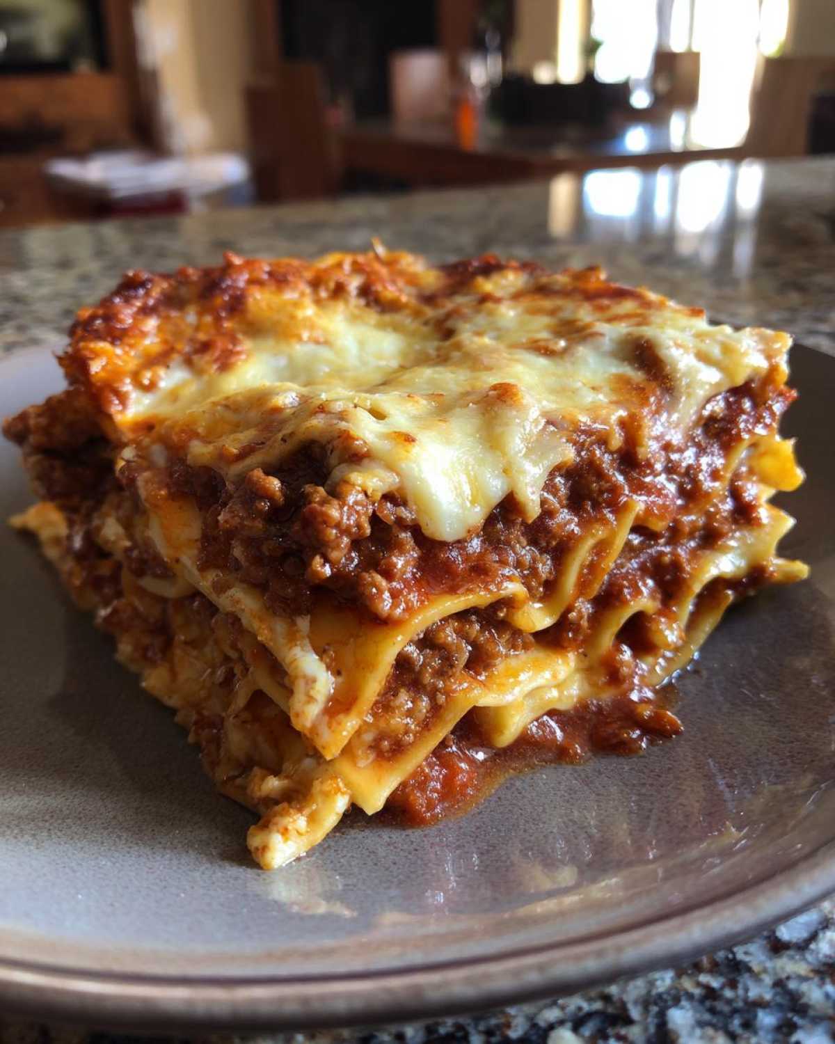 Slow Cooker Lasagna (No-Boil Noodles) - detail 4