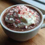 Slow Cooker Peppermint Hot Chocolate